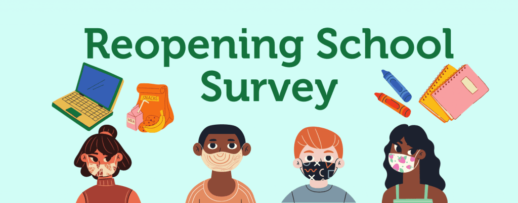 Reopening School Survey Banner