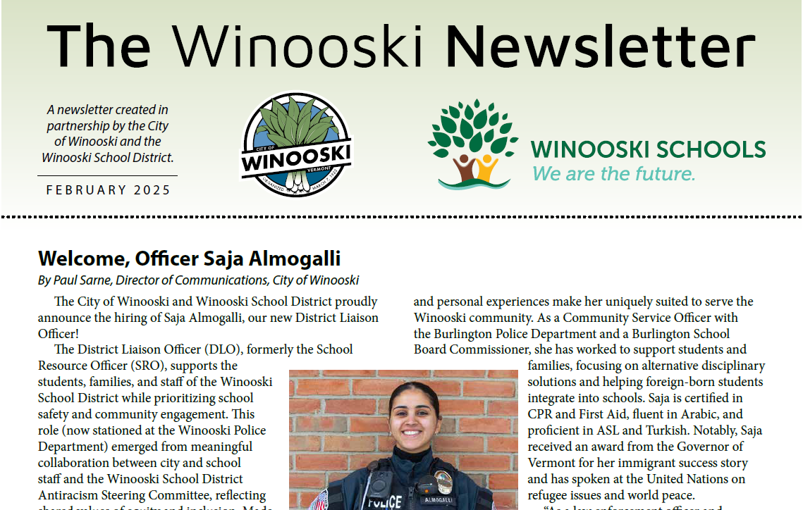 Newsletter Front Page Top